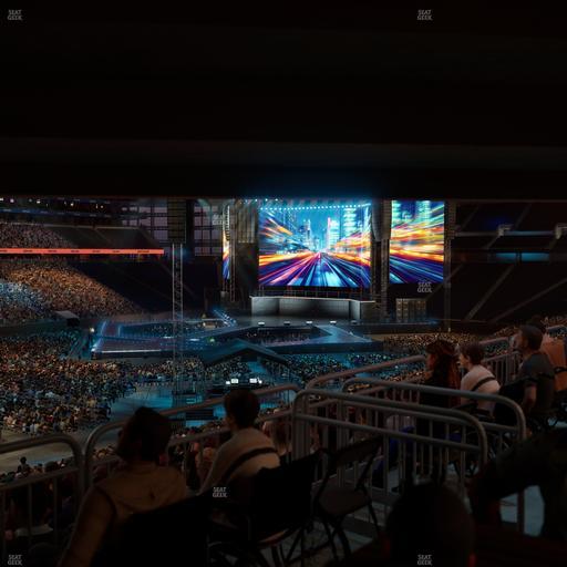 Ford Field - Section 122 Table 1 Seat View
