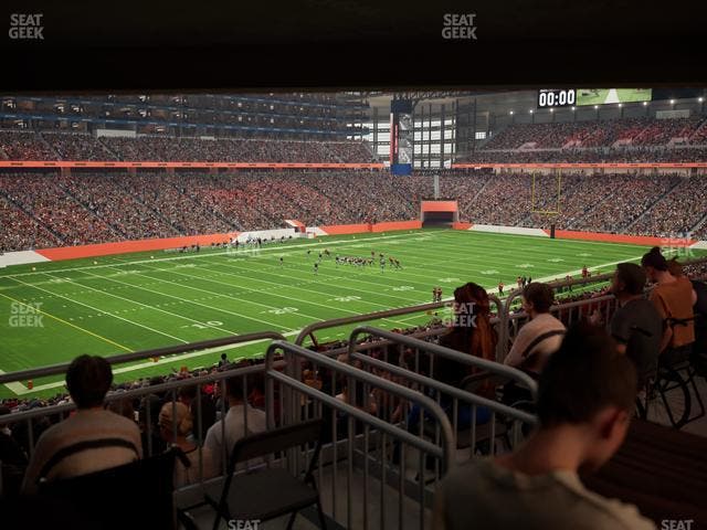 Ford Field - Section 122 Table 2 Seat View