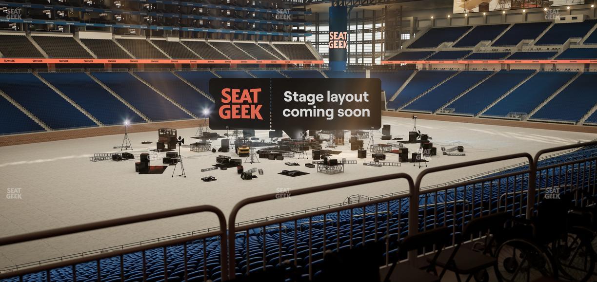 Ford Field - Section 122 Table 3 Seat View