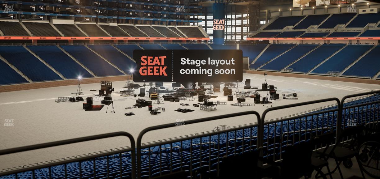 Ford Field - Section 122 Table 4 Seat View