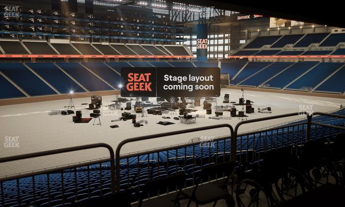 Ford Field - Section 122 Table 5 Seat View