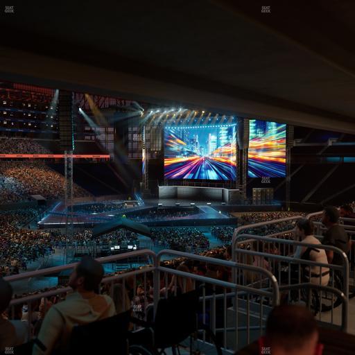 Ford Field - Section 122 Table 6 Seat View