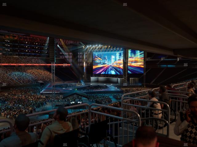 Ford Field - Section 122 Table 6 Seat View