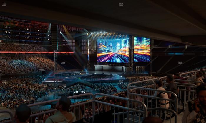 Ford Field - Section 122 Table 6 Seat View