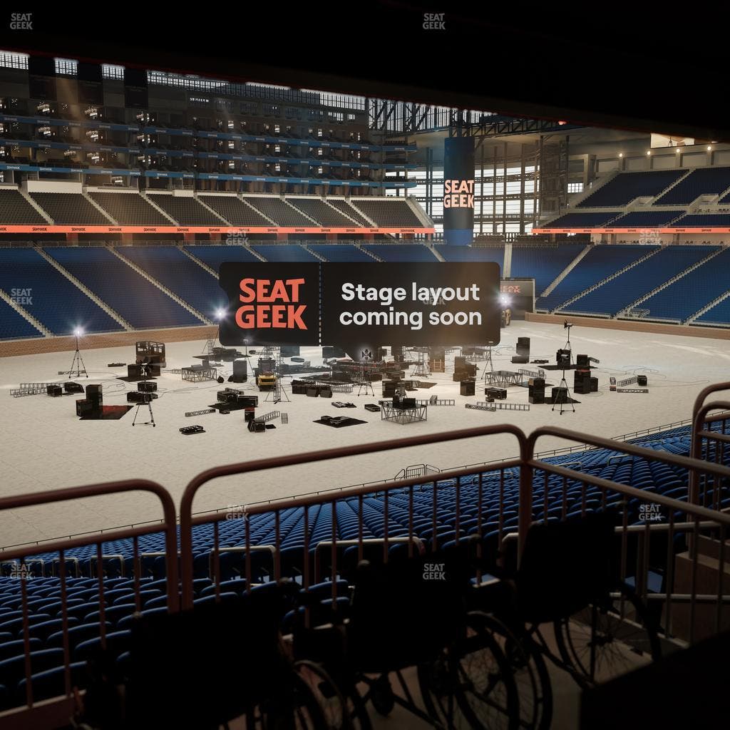 Ford Field - Section 122 Table 6 Seat View