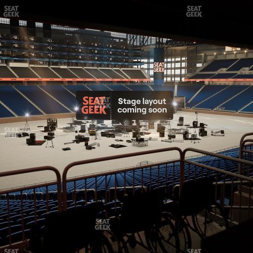 Ford Field - Section 122 Table 6 Seat View