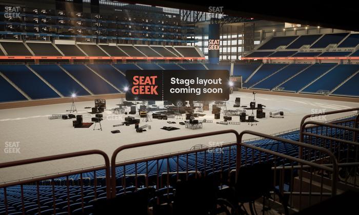 Ford Field - Section 122 Table 6 Seat View