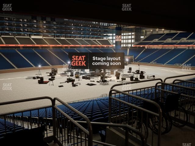 Ford Field - Section 122 Table 7 Seat View