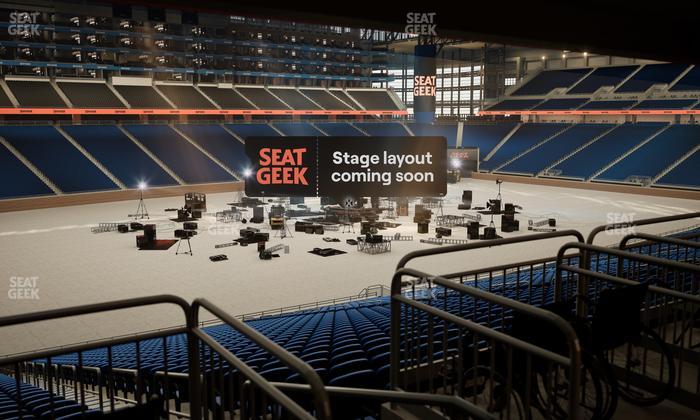 Ford Field - Section 122 Table 7 Seat View