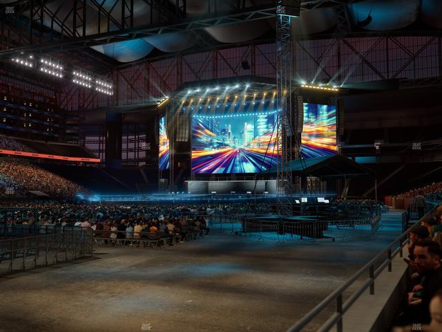 Ford Field - Section 122 Seat View