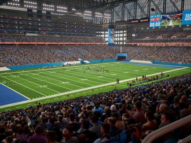 Ford Field - Section 122 Seat View