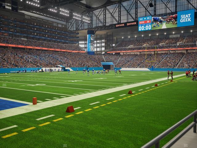 Ford Field - Section 122 Seat View