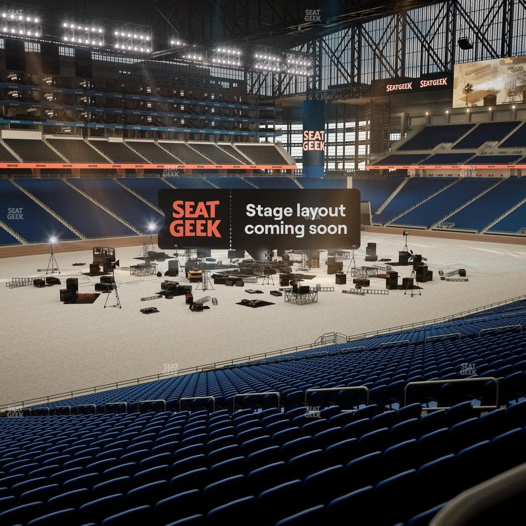 Ford Field - Section 122 Seat View