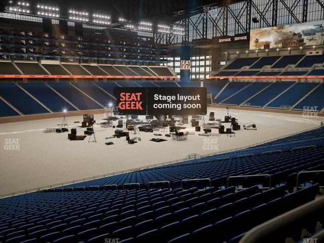 Ford Field - Section 122 Seat View