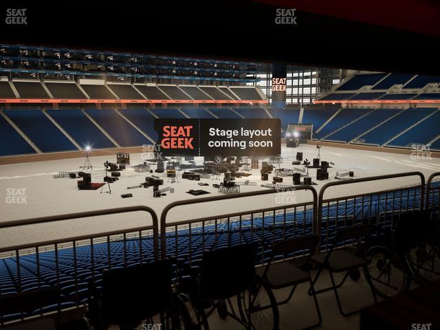 Ford Field - Section 123 Table 1 Seat View