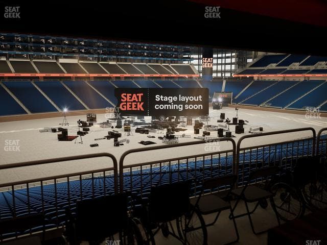 Ford Field - Section 123 Table 1 Seat View