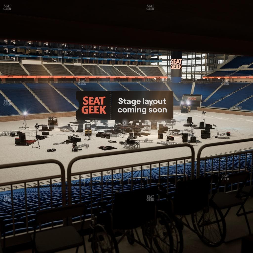 Ford Field - Section 123 Table 2 Seat View