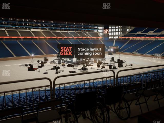 Ford Field - Section 123 Table 2 Seat View