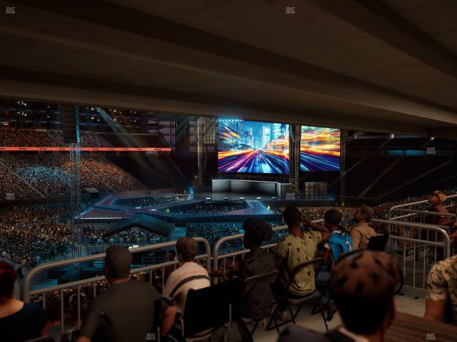 Ford Field - Section 123 Table 2 Seat View