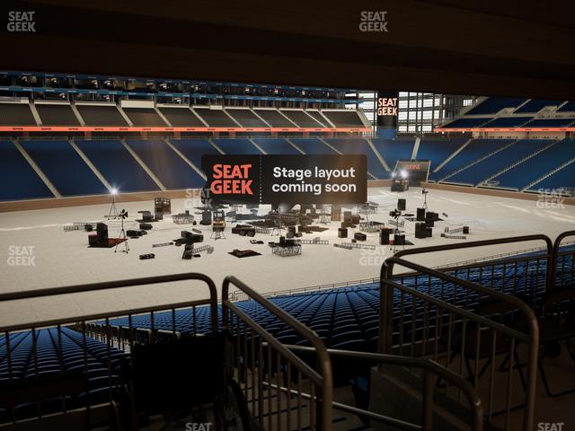 Ford Field - Section 123 Table 4 Seat View