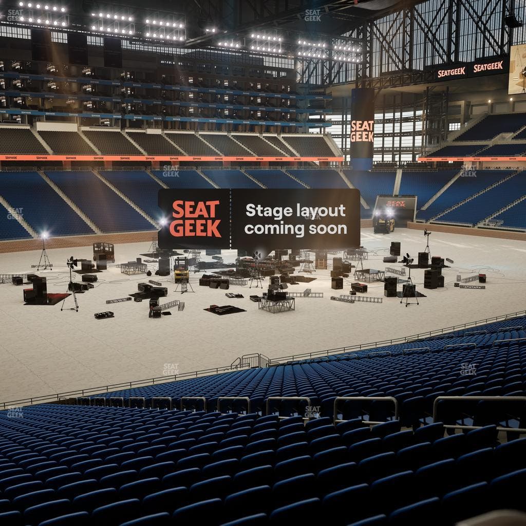 Ford Field - Section 123 Seat View