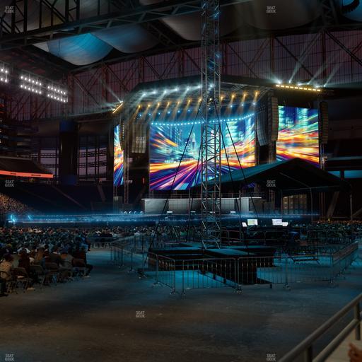 Ford Field - Section 123 Seat View