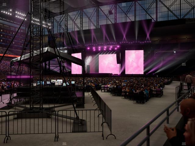 Ford Field - Section 123 Seat View