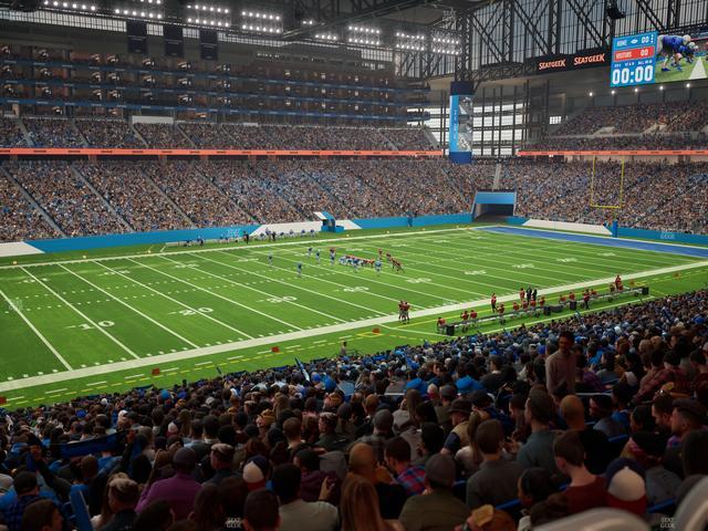Ford Field - Section 123 Seat View