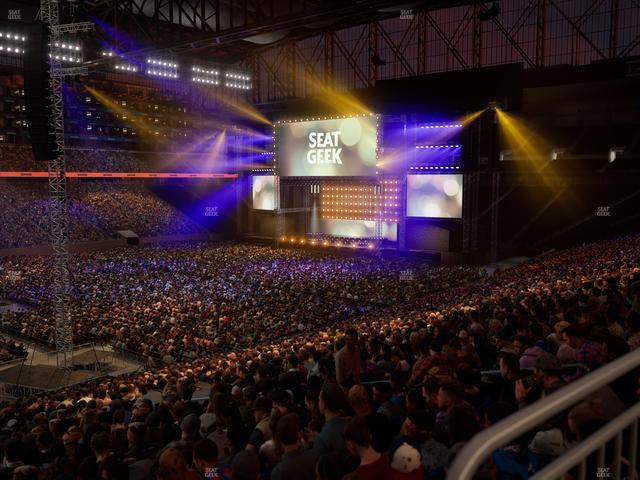 Ford Field - Section 123 Seat View