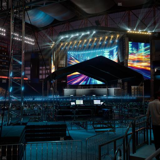 Ford Field - Section 124 Seat View