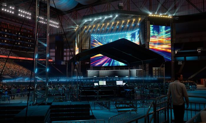 Ford Field - Section 124 Seat View