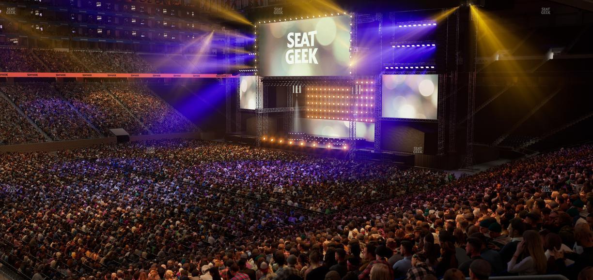 Ford Field - Section 124 Seat View