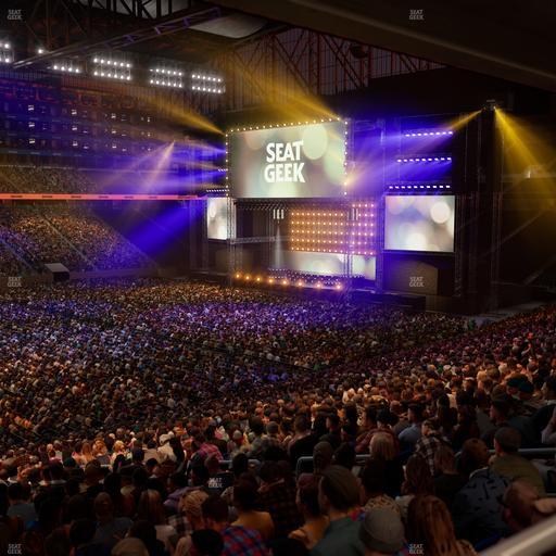 Ford Field - Section 124 Seat View