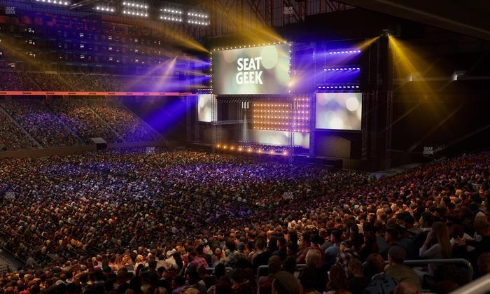 Ford Field - Section 124 Seat View