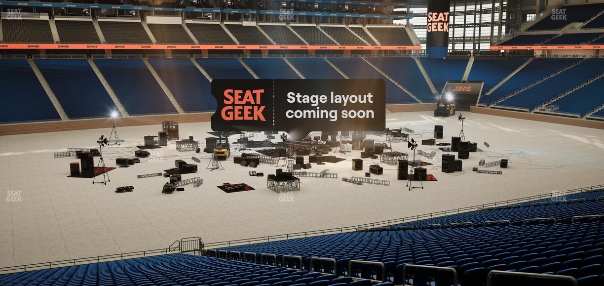 Ford Field - Section 124 Seat View