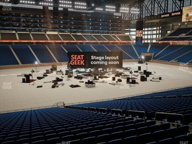 Ford Field - Section 124 Seat View