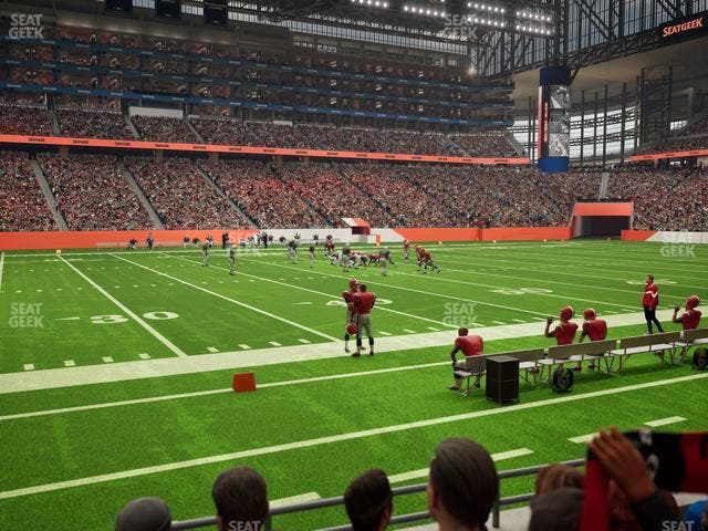 Ford Field - Section 125 Seat View