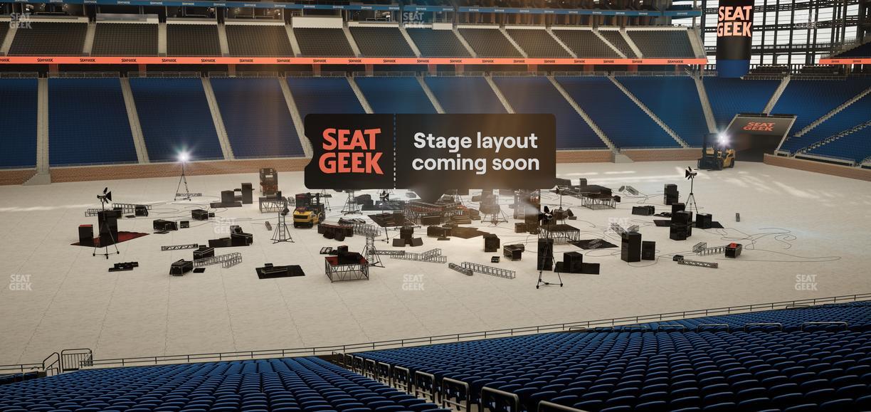 Ford Field - Section 125 Seat View