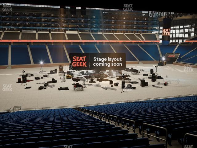 Ford Field - Section 125 Seat View