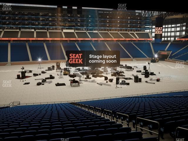 Ford Field - Section 125 Seat View