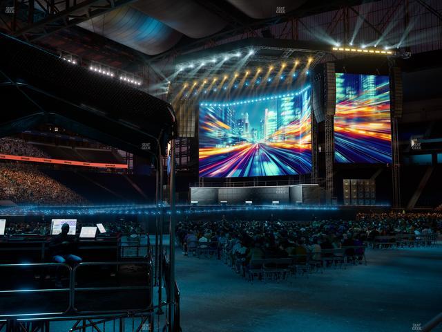 Ford Field - Section 125 Seat View