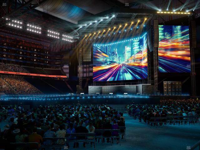 Ford Field - Section 126 Seat View