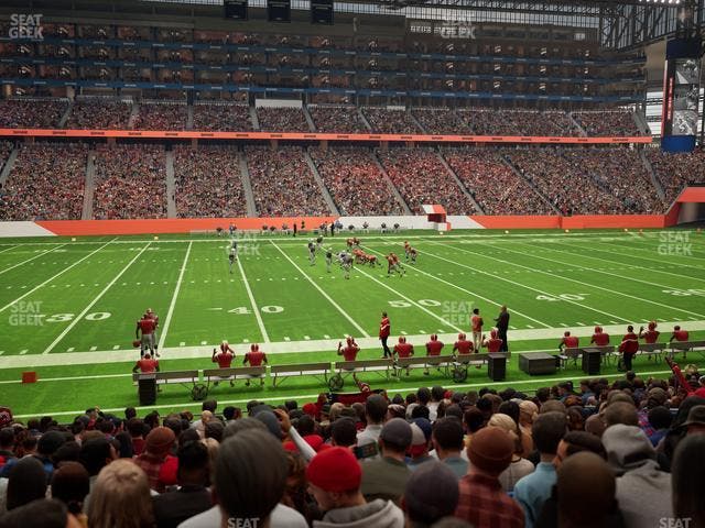 Ford Field - Section 126 Seat View