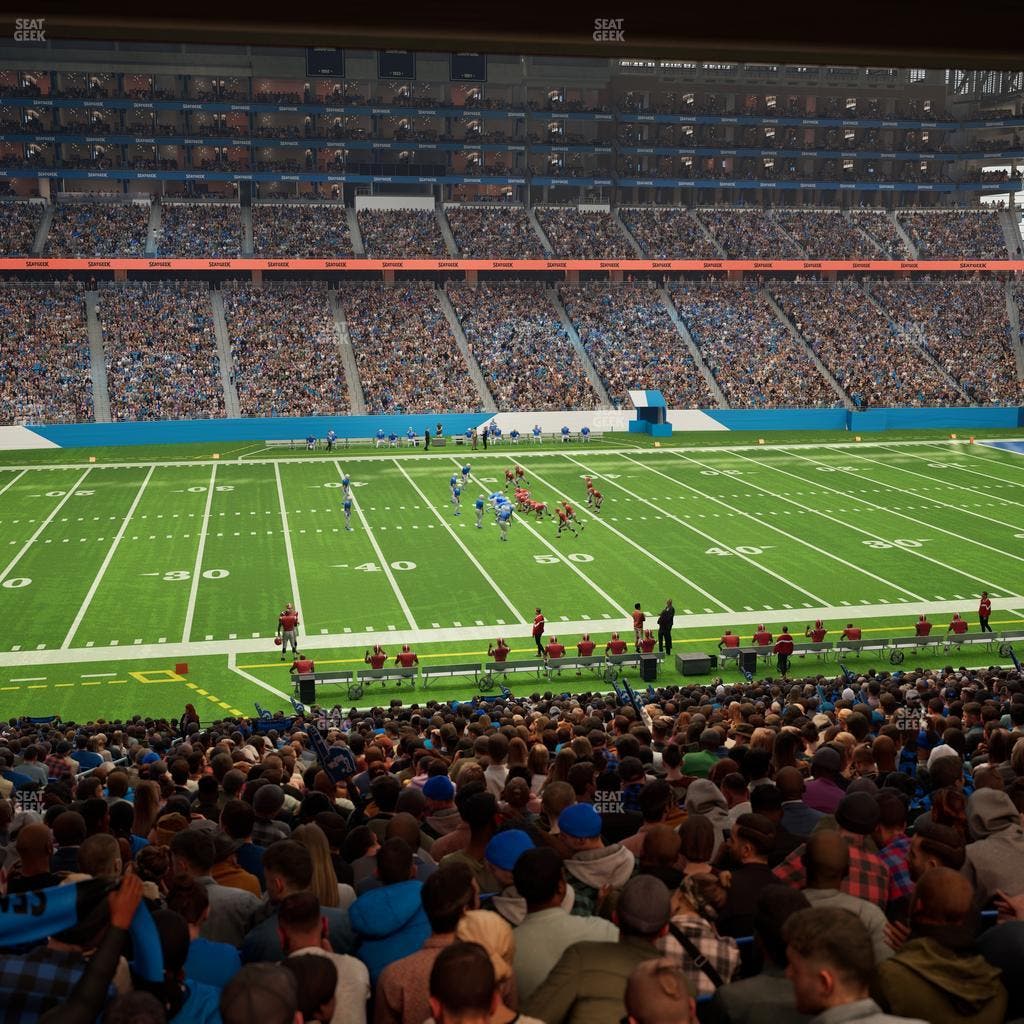 Ford Field - Section 126 Seat View