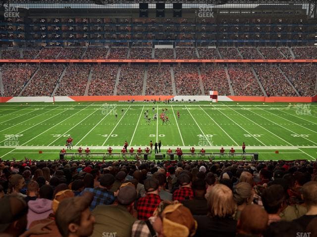 Ford Field - Section 127 Seat View