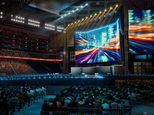 Ford Field - Section 127 Seat View