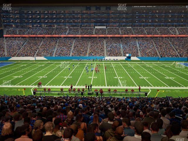 Ford Field - Section 127 Seat View