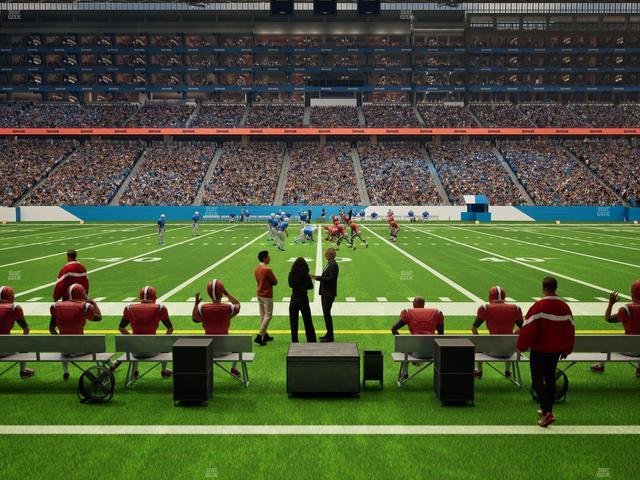 Ford Field - Section 127 Seat View
