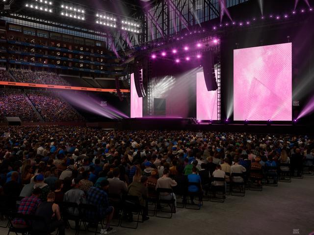 Ford Field - Section 127 Seat View