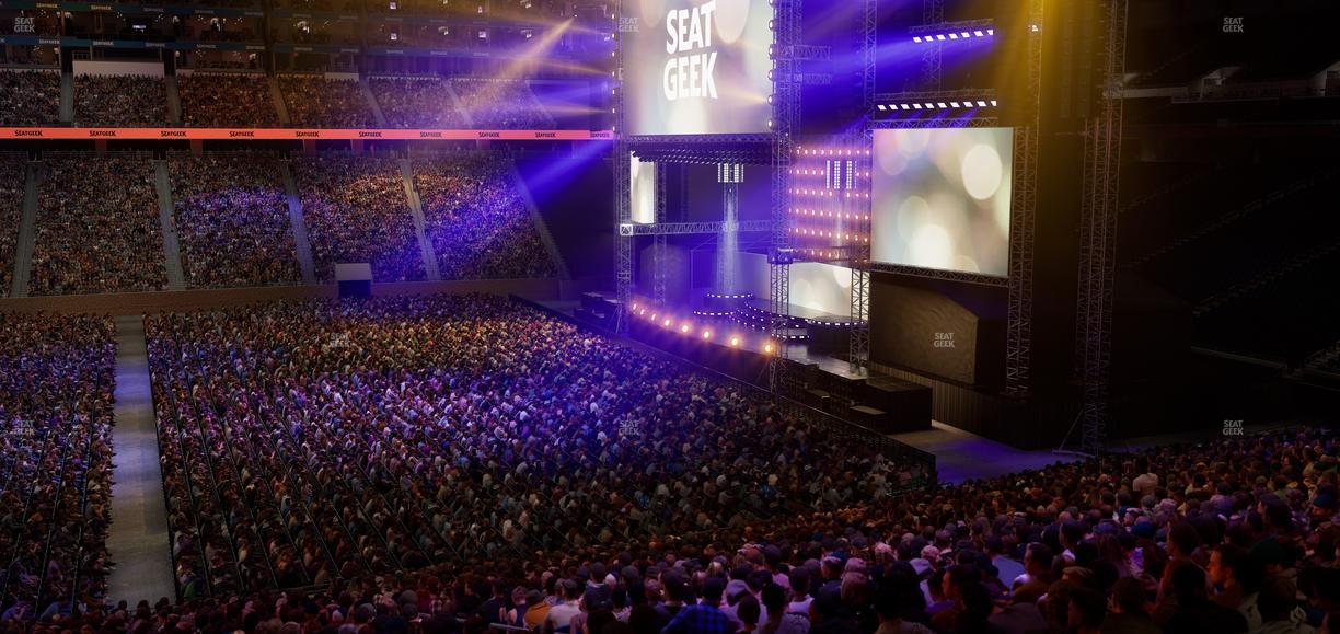 Ford Field - Section 127 Seat View